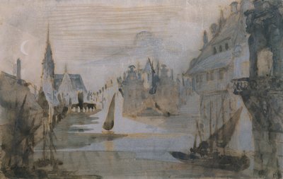Ein Hafen in Flandern von Victor Hugo